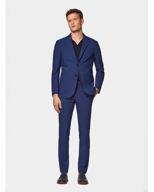 Giacca Abito Classico Slim Fit, Taglia di Gutteridge in Blue da Uomo