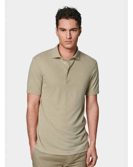 Polo De Piqué Elástico Gt01, Talla Gutteridge de hombre de color Natural