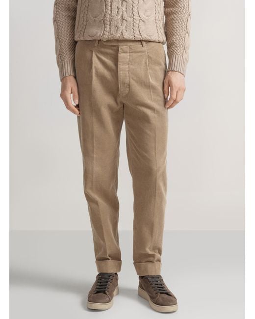 Pantaloni di Gutteridge in Natural da Uomo