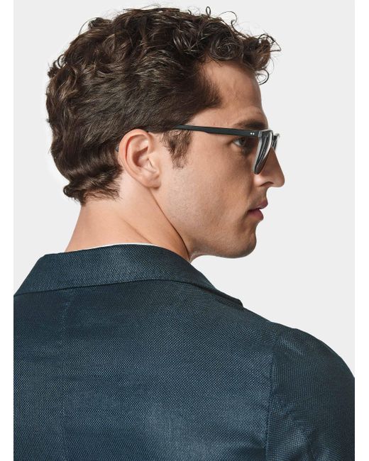 Giacca Hopsack di Gutteridge in Blue da Uomo