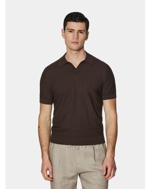 Polo di Gutteridge in Brown da Uomo