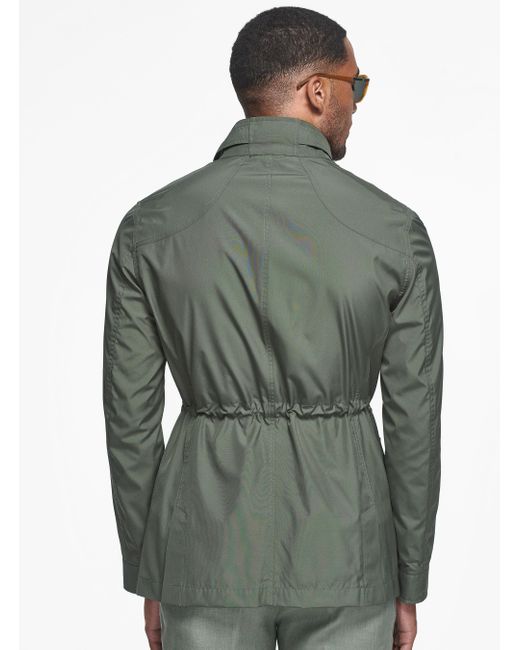 Field jacket in tessuto tecnico di Gutteridge in Green da Uomo