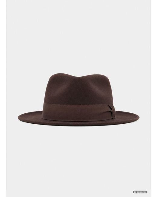 Cappello di Gutteridge in Brown da Uomo