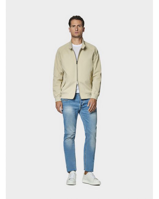 Cazadora Bomber En Mezcla De Algodón, Talla Gutteridge de hombre de color Natural