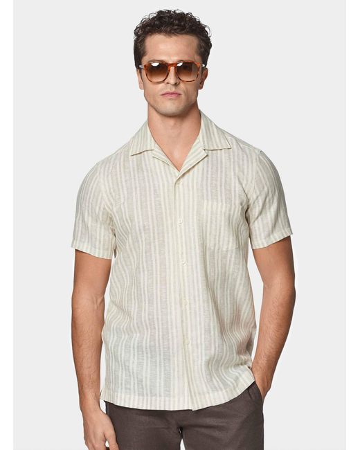 Camicia Bowling di Gutteridge in White da Uomo