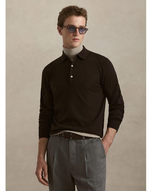 Polo di Gutteridge in Brown da Uomo