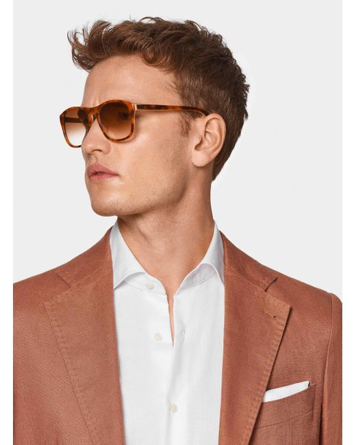 Giacca Abito di Gutteridge in Brown da Uomo