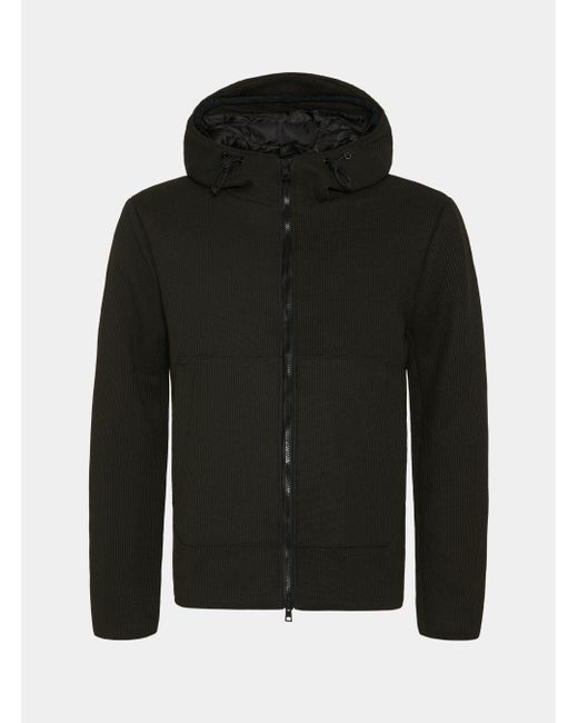 Giubbino Con Cappuccio E Tasconi, Taglia di Gutteridge in Black da Uomo