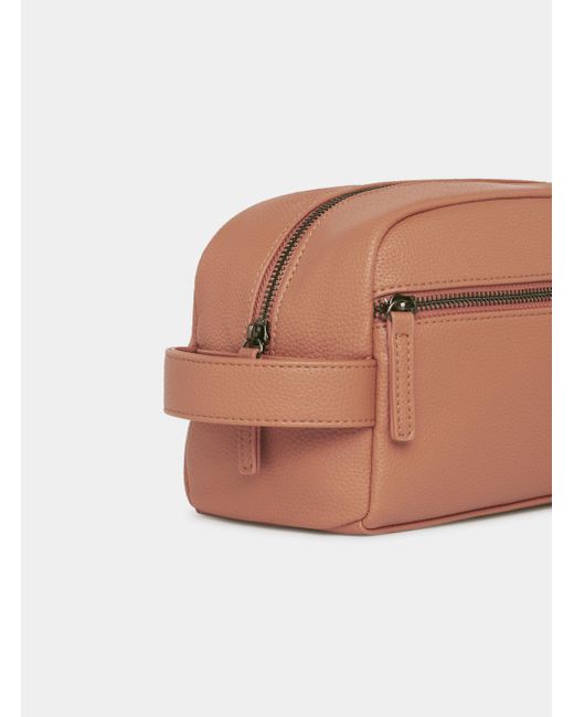 Necessaire Con Cerniera, Taglia di Gutteridge in Brown da Uomo