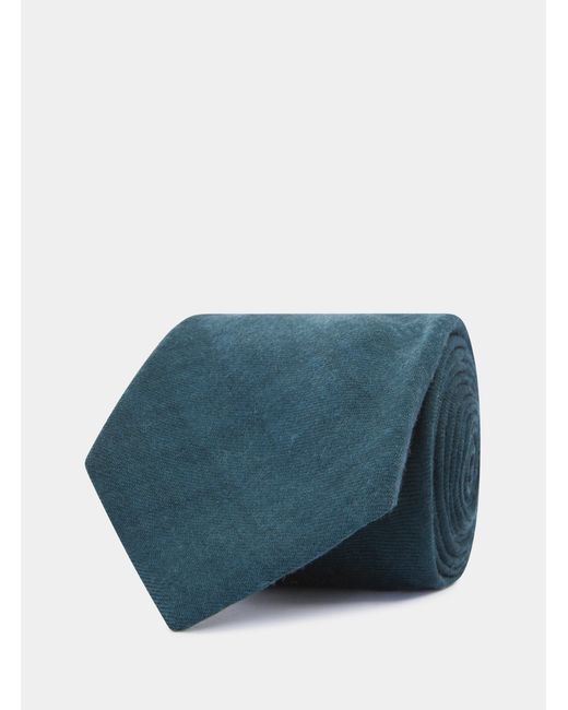 Corbata De Lana, Talla Gutteridge de hombre de color Blue