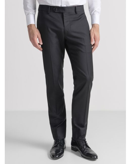 Gutteridge Smokinghose Aus Reiner Wolle Vitale Barberis Canonico in Gray für Herren