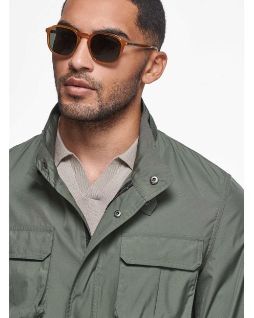 Field jacket in tessuto tecnico di Gutteridge in Green da Uomo