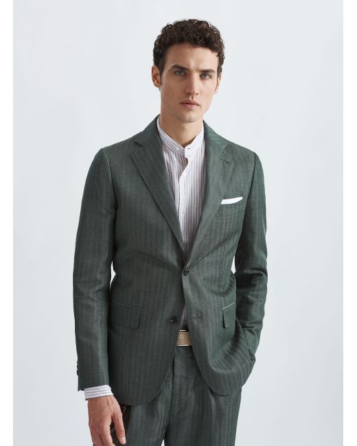 Giacca Per Abito di Gutteridge in Green da Uomo