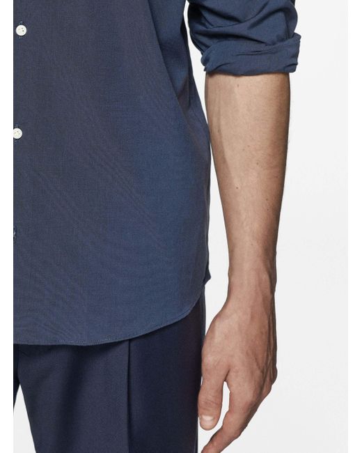 Camicia di Gutteridge in Blue da Uomo