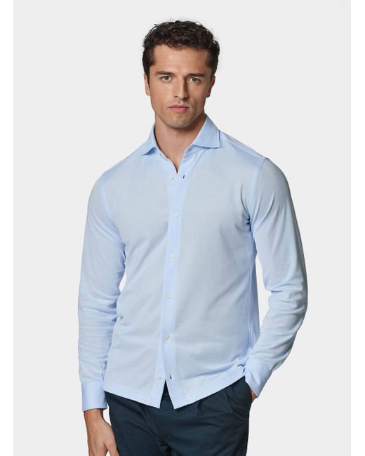 Camicia A Polo Gt01 di Gutteridge in Blue da Uomo