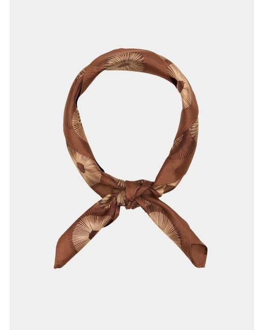 Foulard di Gutteridge in Brown da Uomo