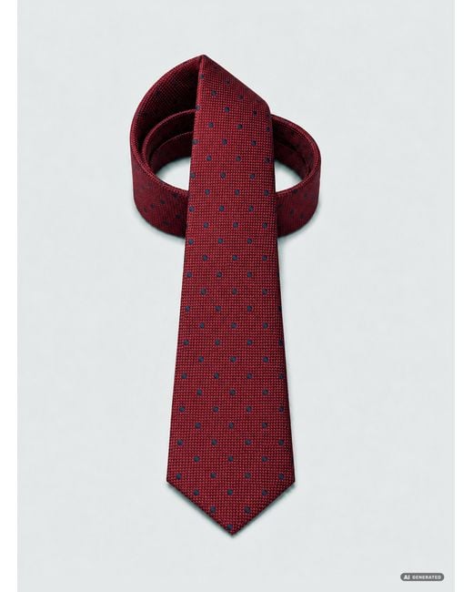 Cravatta di Gutteridge in Red da Uomo