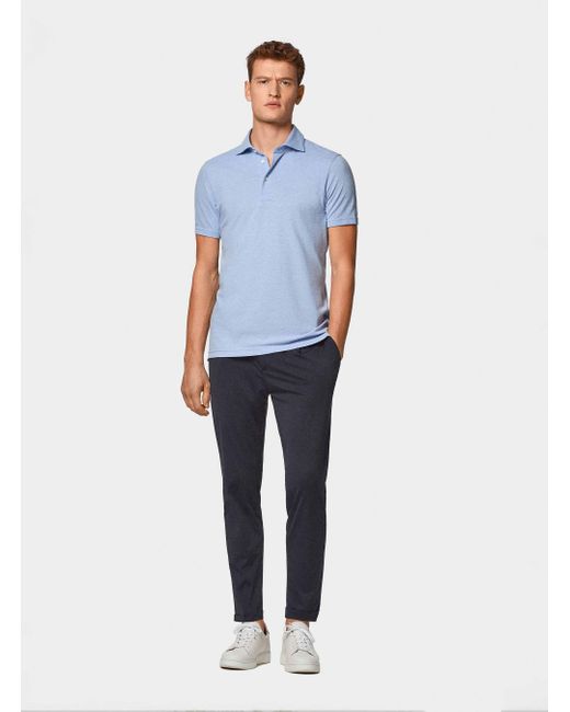 Polo De Piqué Elástico Gt01, Talla Gutteridge de hombre de color Blue