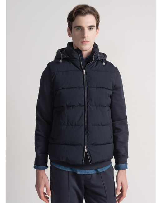 Smanicato Imbottito, Taglia di Gutteridge in Blue da Uomo