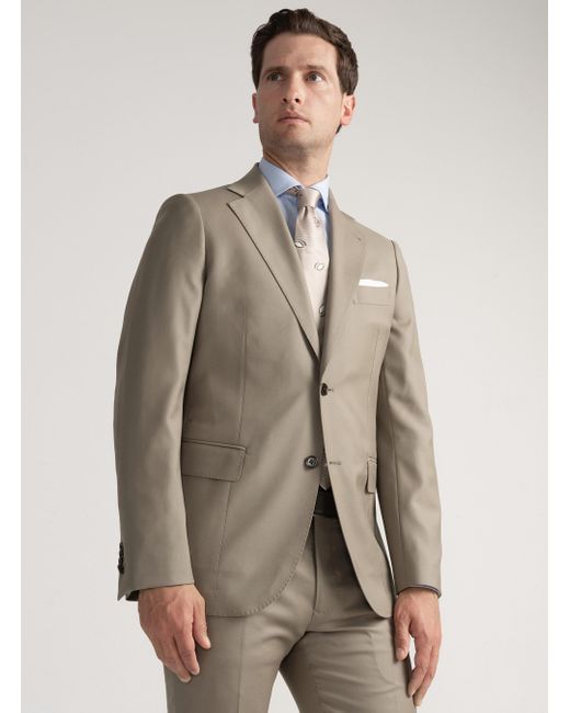 Giacca Per Abito di Gutteridge in Brown da Uomo