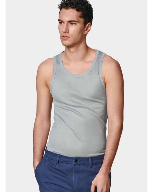 Canotta di Gutteridge in Gray da Uomo