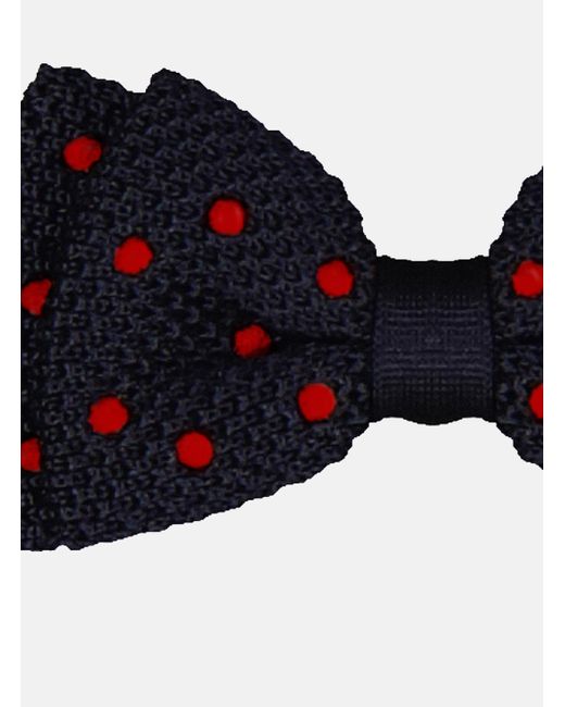 Corbata De Punto, Talla Gutteridge de hombre de color Blue