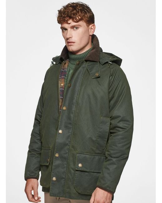 Giacca Cerata di Gutteridge in Green da Uomo