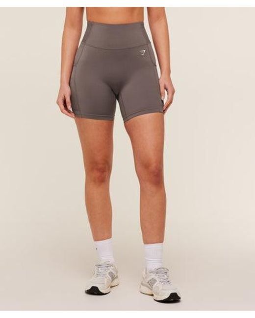 GYMSHARK Natural Pocket Shorts