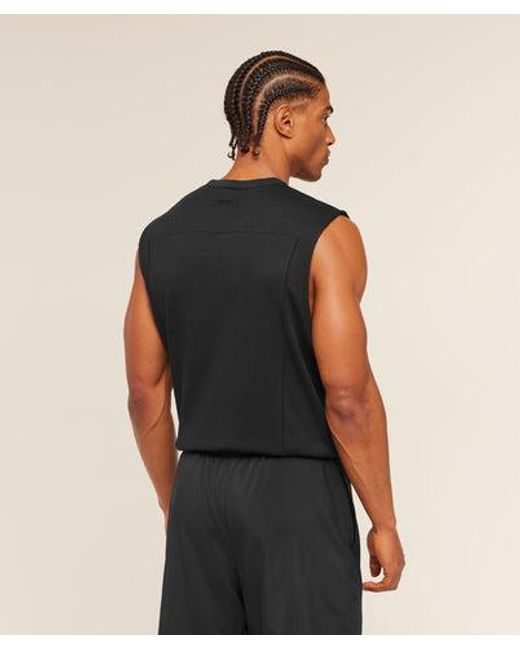 GYMSHARK Black Off Duty Tank for men