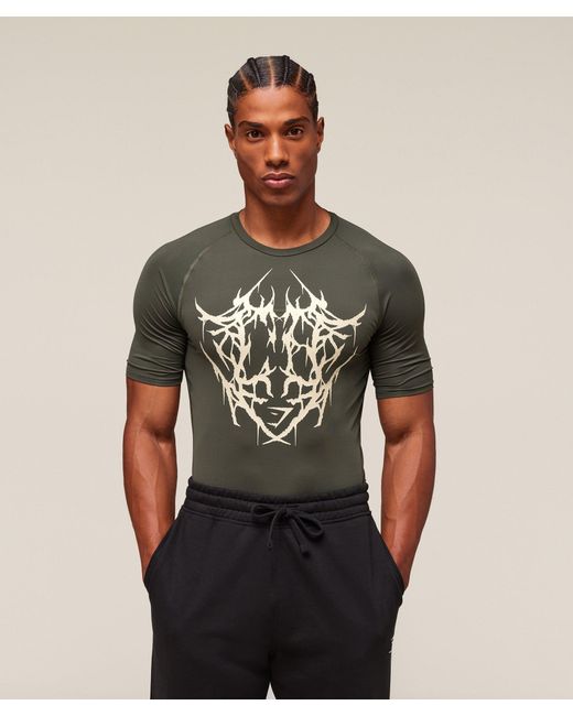 GYMSHARK Brown Carlos X Element Baselayer for men