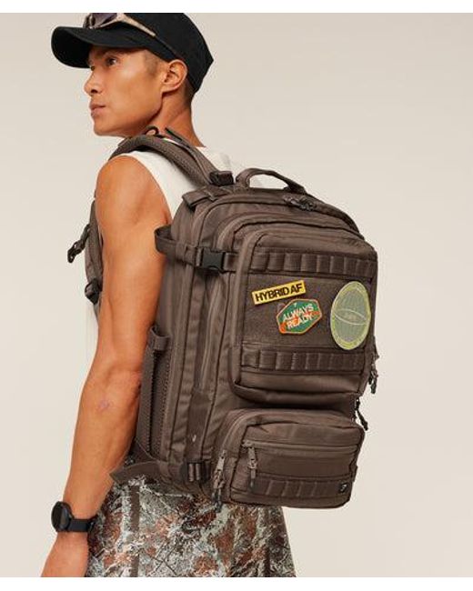 GYMSHARK Brown Tactical Backpack