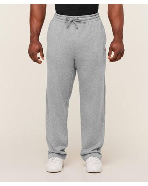 GYMSHARK Gray Power Straight Leg Pants for men