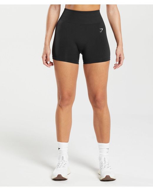 GYMSHARK Blue Everyday Seamless Shorts