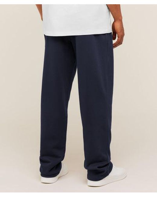 GYMSHARK Blue Crest Straight Leg Joggers for men
