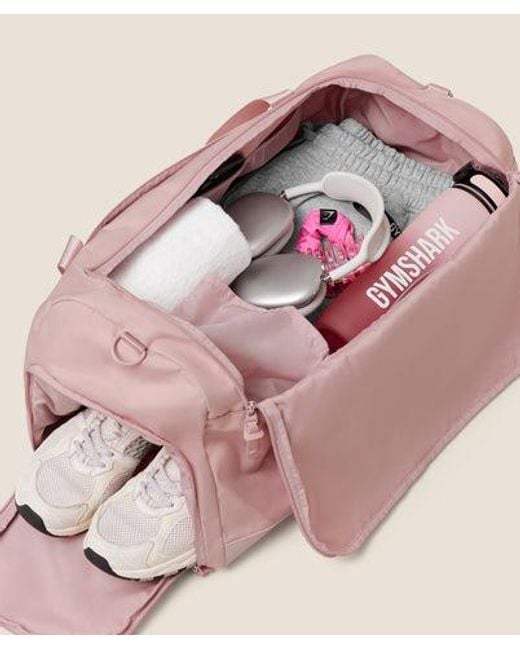 GYMSHARK Pink Everyday Holdall Small