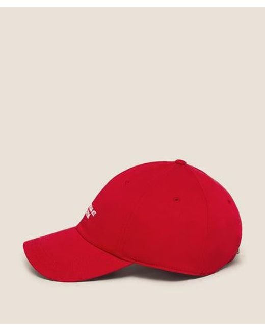 GYMSHARK Red Slogan Cap