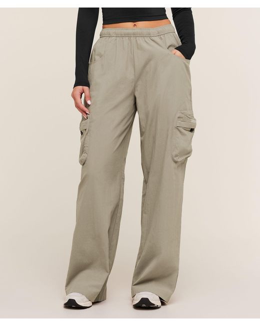 GYMSHARK Natural Cargo Pants
