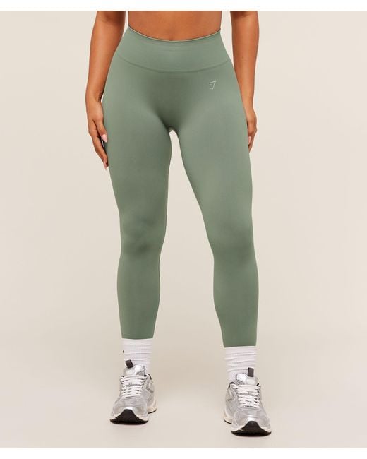 GYMSHARK Women's Green Soft Sculpt Leggings