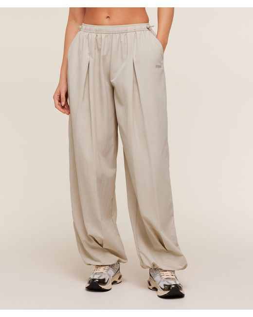 GYMSHARK Natural Weekend Lifestyle Parachute Pants