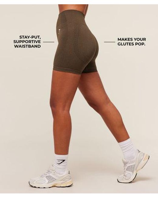 GYMSHARK Natural Vital Soft Shorts