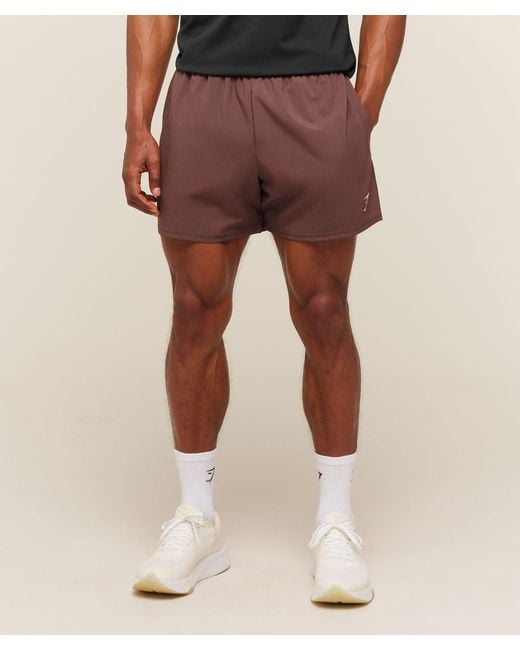GYMSHARK Natural Arrival 5" Shorts for men