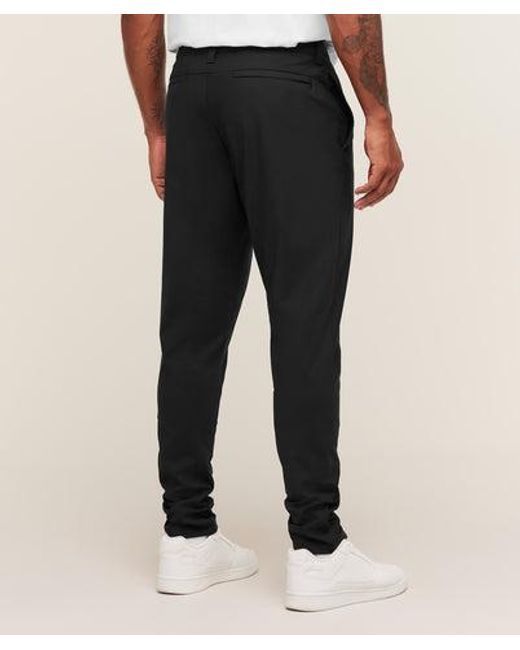 GYMSHARK Black The Pant Elite Slim for men