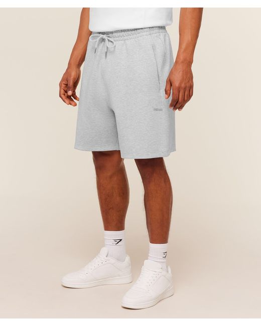 GYMSHARK Gray Evolve Lightweight Shorts for men