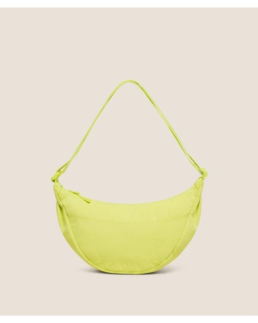 GYMSHARK Yellow Pleat Crossbody