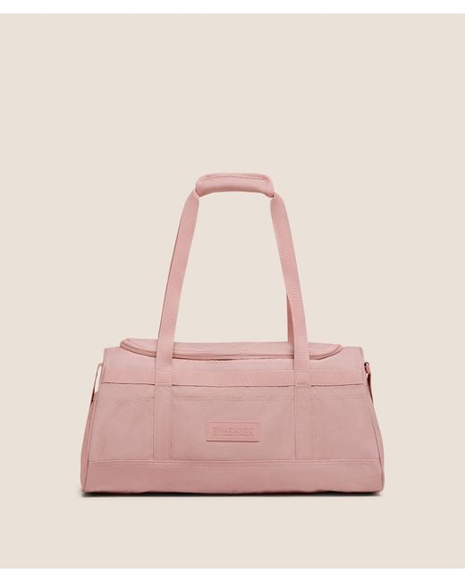 GYMSHARK Pink Active Holdall Medium