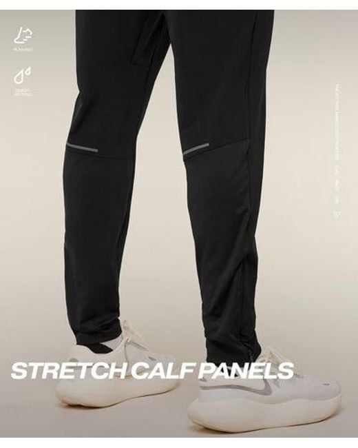 GYMSHARK Black Running Elite Joggers for men