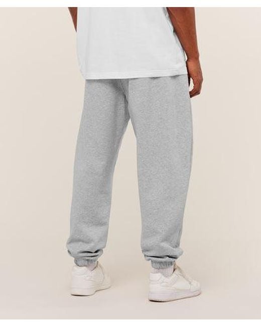 GYMSHARK Gray Athletic Division Graphic Joggers for men