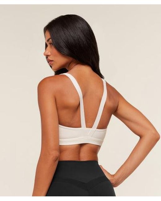 GYMSHARK Red Collegiate Sports Bra