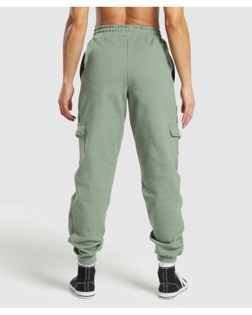 GYMSHARK Green Legacy Joggers