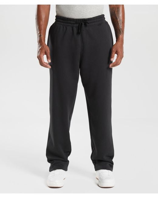 Brown Gymshark Straight Leg Joggers GYMSHARK MEN ESSENTIAL